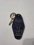 Vtg Biltwell Furnished Apts Motel Hotel Room Key Fob & #71 Phoenix Ariz. Fixed Price $26.25.