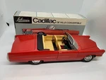 Very Nice Schuco #5505 Battery Operated Red Cadillac De Ville Convertible W/ Box. Fixed Price $193.45.