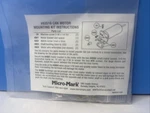 Micro-mark 83519 Can Motor Mounting Kit Modeling Building New. Fixed Price $14.99.