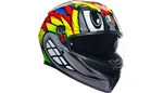 Agv 2118381004012L K3 Birdy 2.0 Helmet Large Gray/yellow/red. Fixed Price $349.00.