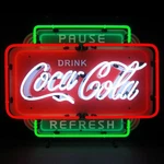 Coca-cola Pause Refresh Neon Sign -- 5CCPRF. Fixed Price $469.99.