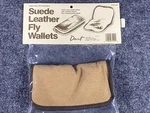 Dart FFW-102 Suede Leather Fly Wallet Tackle Storage Holds Flies & Streamers Nos. Fixed Price $34.00.