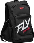 Fly Jump Backpack Bag Motorcycle School Gear 18"H X14"WX6"D Black/white. Fixed Price $40.00.