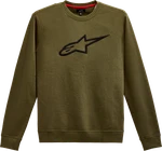Alpinestars 12125132269102X Ageless Crew Fleece 2XL Military/black. Fixed Price $59.95.