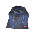 Nwt Kappa Kombat Stealth Jersey Mens Large Blue Black Geometric Mesh 4540480991. Fixed Price $32.00.