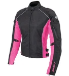Joe Rocket Turbulent Women's Medium Armored Motorcycle Jacket Pink Black. Fixed Price $149.99.