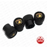 4X Lamborghini Logo Roundel Car Wheels Tire Air Valve Caps Stem Dust Cover Sport. Fixed Price $11.69.