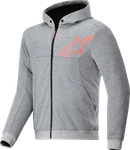Alpinestars Chrome V2 Sport Hoodie - Heather Gray/red Fluo 2XL. Fixed Price $249.95.