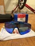 100% Speedcraft Rbh Gloss Blue Holographichiper Royal Mirror Lens. Fixed Price $99.00.