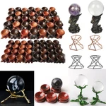 Wooden Resin Metal Display Stand Base For Crystal Ball Sphere Stone Holder Decor. Fixed Price $17.38.