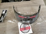 Nos Zox Full Face Shield Light Smoke 86-93003 J37. Fixed Price $15.33.