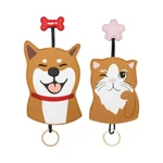 Wisepoint 2-IN-1 Car Key Fob Case, Pu Leather Cute With Small, Orange. Fixed Price $14.72.
