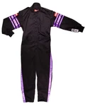 Racequip 1950593RQP PRO-1 Driving Suit Sfi 3.2A/1 Black/purple Stripe Youth. Fixed Price $81.95.