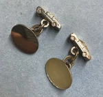 Bentley Links Of London Sterling Silver 925 Men's Cufflink's. Fixed Price $75.00.