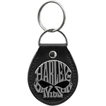 Harley-davidson Willie G Skull Brushed Metal Black Vinyl Fob Key Chain 4546. Fixed Price $19.95.