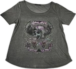 Lethal Threat Women's Sin Wheels Scoop Neck Shirts. Fixed Price $24.99.