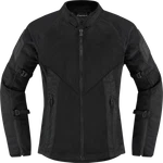 Icon Women's Mesh Af Jacket Large Stealth 2822-1486. Fixed Price $185.00.