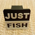 Fishing Trailer Hitch Cover. Self-locking. No Pin Needed.. Fixed Price $7.98.