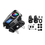 1000MAH Waterproof Bluetooth Headset Motorcycle Intercom Helmet Lcd New. Fixed Price $28.49.
