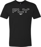 Fly Racing Fits Edge Tee Black Large Premium Cotton-poly Crew Neck T-shirt. Fixed Price $37.70.