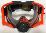 New Oakley Crowbar Distress Tagline Motocross Red Mx Goggles Extra Anti Fog Lens. Fixed Price $49.95.