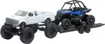 New Ray Toys 50066 Replica 4X4 Truck With Mini Polaris - Rzr 1000XP. Fixed Price $33.95.