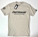 Nwt Small Fasthouse Logo Tee, Light Grey Beige Purveyor Of Good Times. Fixed Price $13.50.