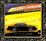 1987 Black Buick Regal Grand National Diorama Collectible Diecast Model Car. Fixed Price $34.99.