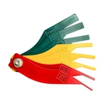 Jnxij Brake Lining Thickness Gauge, 8-PIECE Metal Pad Measuring 1PCS. Fixed Price $11.99.