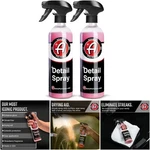 Adam's Detail Spray 2-PACK Streak-free Car Shine Cleaner Wax Booster. Fixed Price $45.89.