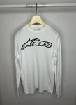 Alpinestars Racing Moto Jersey Long Sleeve White Logo Size. Fixed Price $58.65.