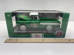 1958 Chevrolet Apache Cameo Pickup Truck Green "turtle Wax" 1/24 Diecast Car New. Fixed Price $31.99.