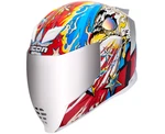 Icon Airflite Freedom Spitter Motorcycle Helmet + Silver Shield - Large Sale!. Fixed Price $225.00.