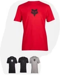 Fox Racing Head Ss Premium Tee Nwt Black Navy Red Heather. Fixed Price $24.95.