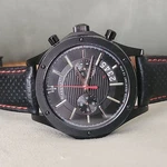 Maserati Circuito R8871627004 Men's Chronograph Watch Black Dial Leather Strap. Fixed Price $148.00.