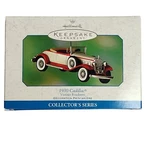 2001 Hallmark 1930 Cadillac Vintage Roadsters Keepsake Ornament Iob QEO8555. Fixed Price $14.94.