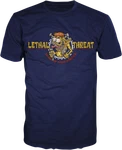 Lethal Threat Skool Of Hard Knocks T-shirt Blue 2XL LT20896XXL. Fixed Price $24.00.