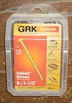 Grk Fasteners 100CT #8 X 1-1/2" Cabinet Washered Screws #114073. Fixed Price $20.73.
