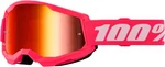 100% Strata 2 Mx Goggle Pink W/ Mirrored Lens - Adult New. Fixed Price $39.95.