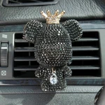 Cute Car Accessories, Bling Crystal Bear Air Freshener With Vent Clip,rhi.... Fixed Price $18.15.