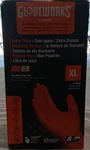Gloveworks Orange Nitrile Disposable Gloves Powder-free Xl Diamond Texture. Fixed Price $19.99.
