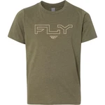 Fly Racing Youth Edge Tee Military Green Small 354-0312YS. Fixed Price $34.85.