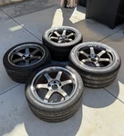 Volk Racing TE37 Pressed Graphite Sl 5X120. Fixed Price $3750.00.