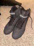 Alpinestars Black Sektor Vented Street Motorcycle Shoes Mens Size 10.5. Fixed Price $120.00.