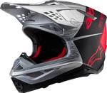 Alpinestars Supertech M10 Flood Mips Helmet 8301023-1954-XXL Gloss Silver Black. Fixed Price $839.95.