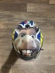 Agv/ Valentino Rossi 2009 Misano (donkey) Helmet Extremely Rare. Fixed Price $1750.00.
