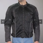Hot Leathers JKM1025 Men Black Armored Nylon Mesh Jacket Reflective Medium. Fixed Price $49.00.