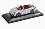 Porsche 911 Carrera Cabriolet (992.2), 1:43 Scale Model - Ice Grey Metallic. Fixed Price $85.00.