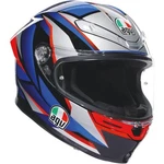 Agv K6 Slashcut Full Face Helmet Blue/silver/black/red Dot ; Ece 22-06. Fixed Price $699.00.