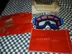 Vintage Scott Usa Otg Goggles Motocross Mx Blue/ Red Original Box. Fixed Price $149.00.
